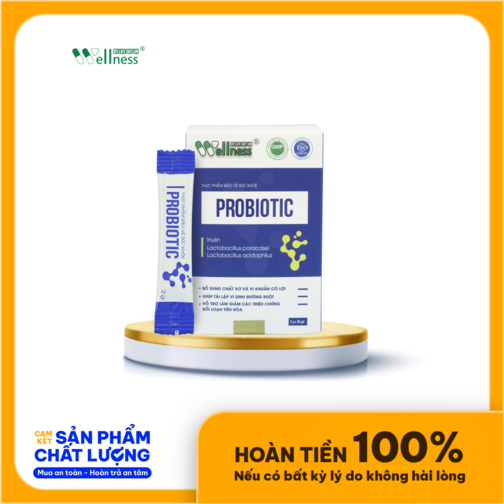 Bột lợi khuẩn tiêu hoá, bổ sung chất xơ Probiotic